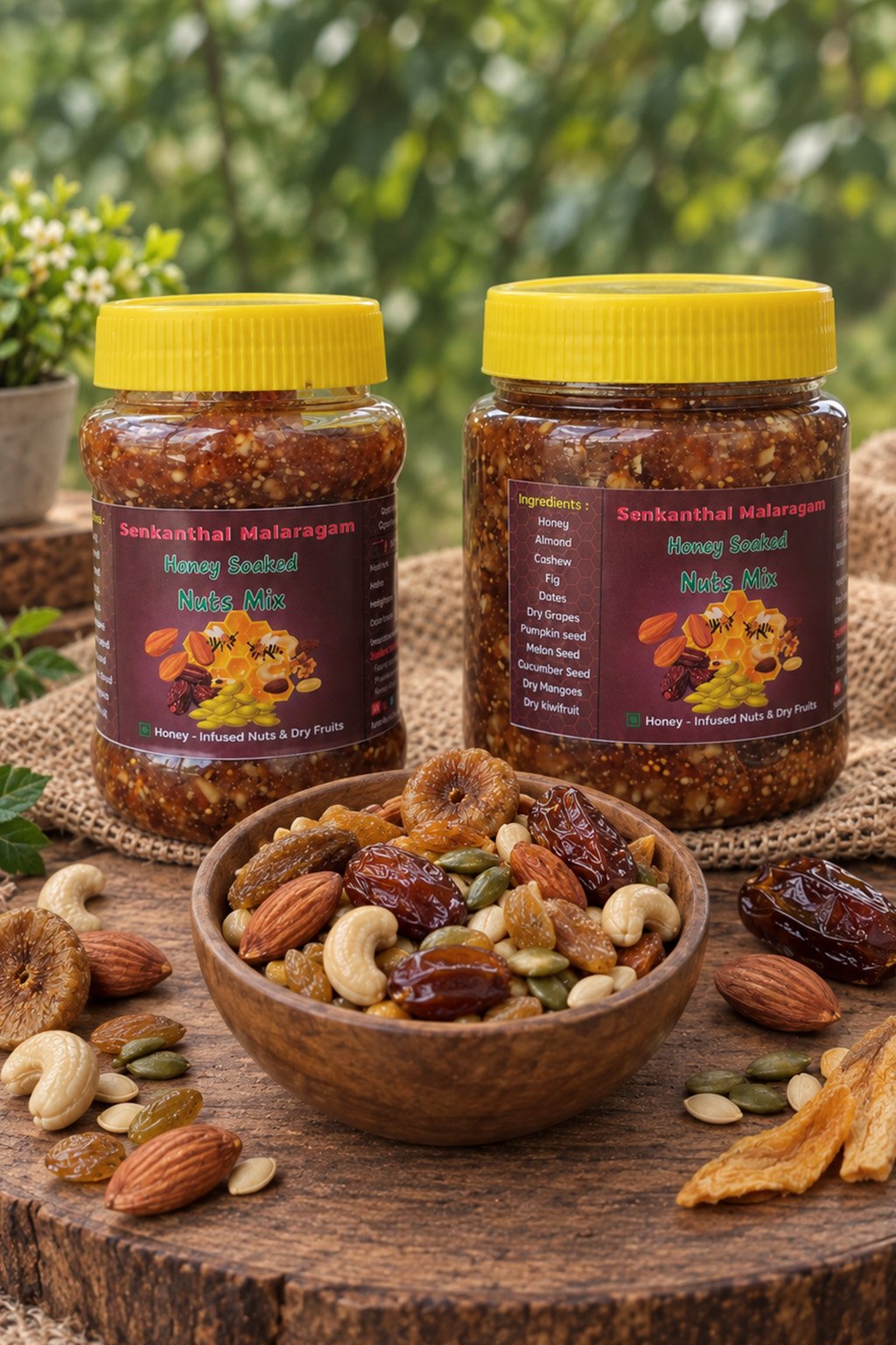 Honey Soaked Nuts Mix