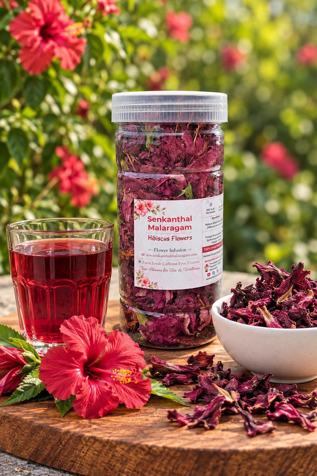 Hibiscus Petals Flower Tea