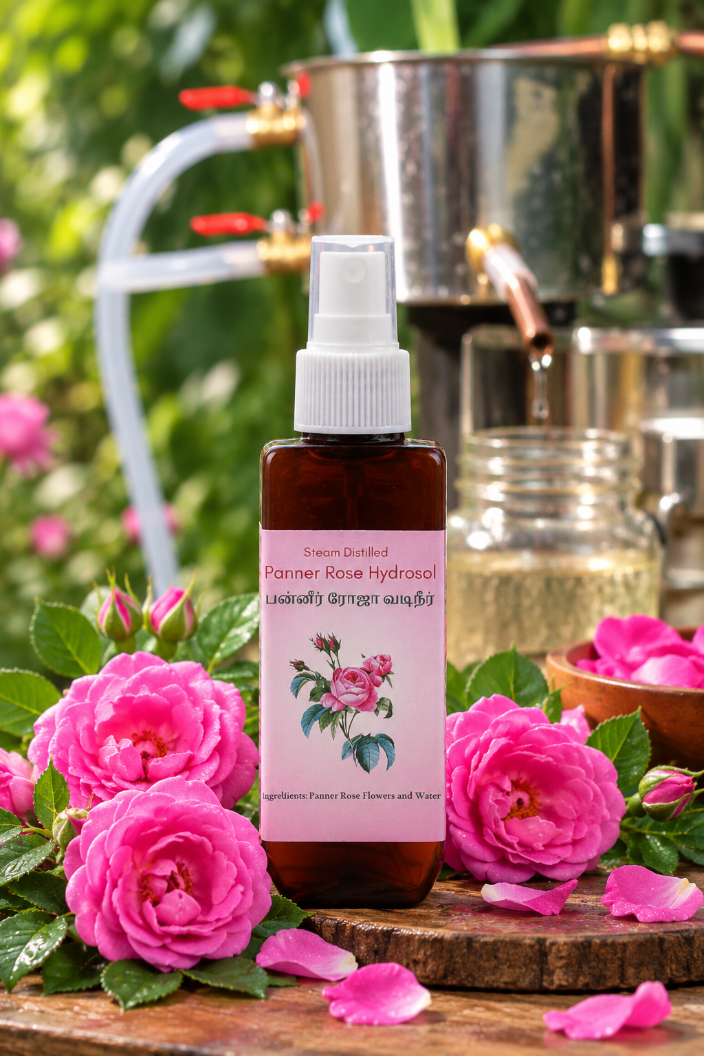 Panner Rose Hydrosol