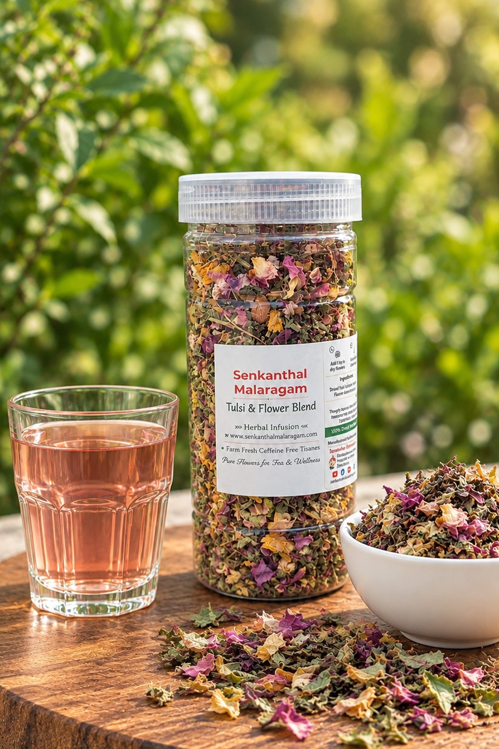 Tulsi and Flower Blend 60g